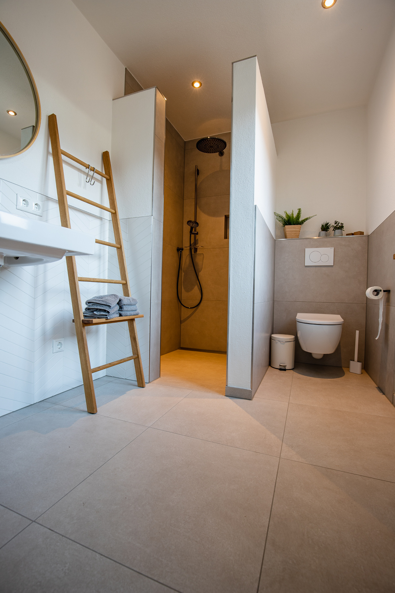 Helles Badezimmer in Petting nahe Teisendorf