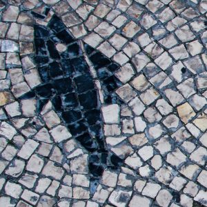 Mosaikfliesen 2 Fußbodenmosaik aus der Antike